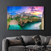 Polignano a Mare, Puglia, Italy | Glass Wall Art - ArtDesigna Glass Printing Wall Art