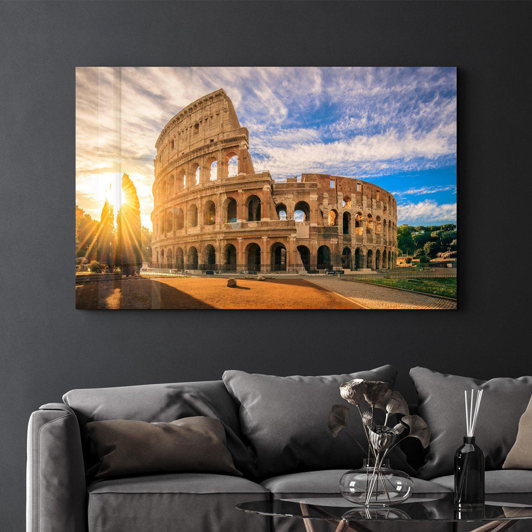 ・"Rome - Italy"・Glass Wall Art - ArtDesigna Glass Printing Wall Art