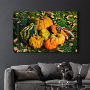 Pumpkins | Glass Wall Art - ArtDesigna Glass Printing Wall Art