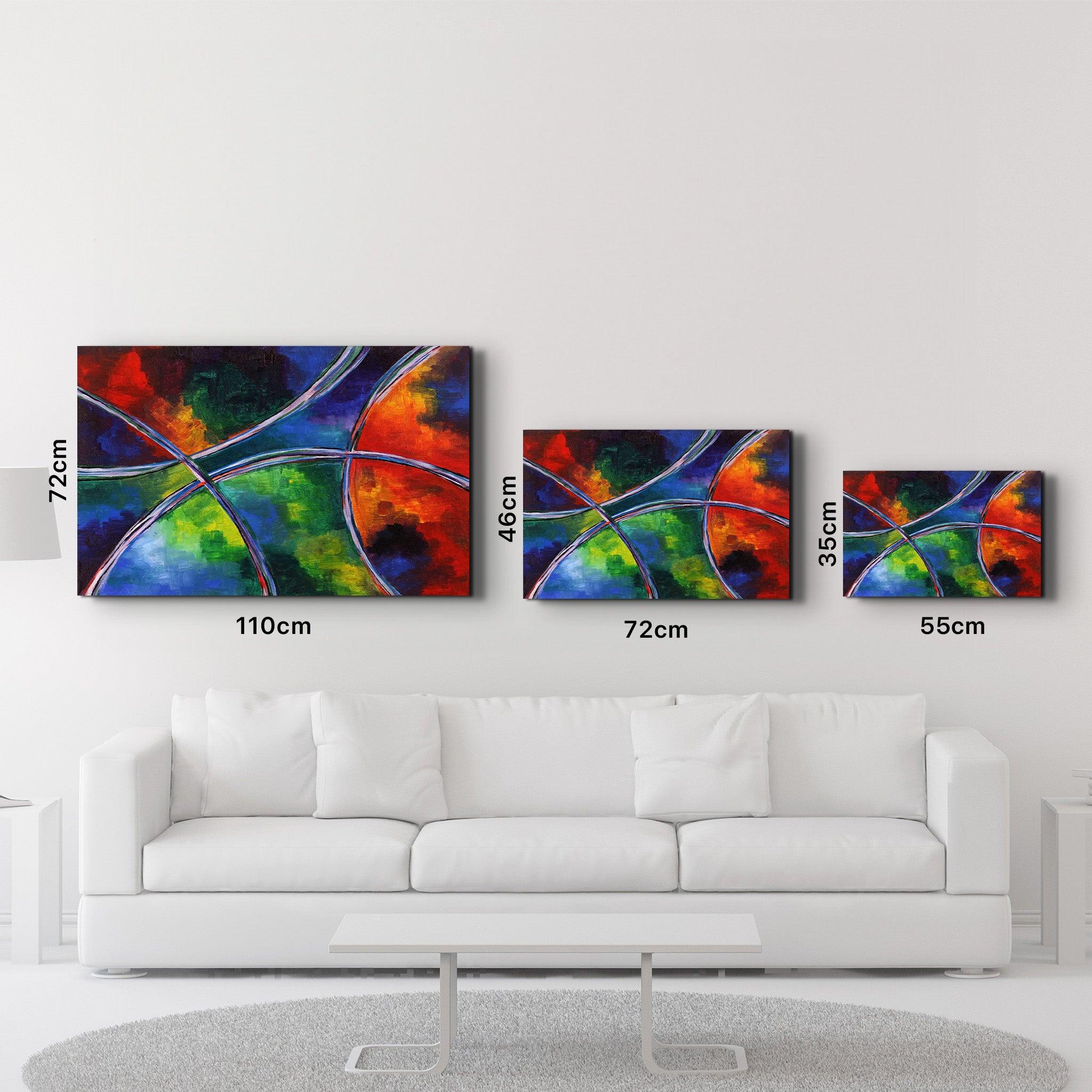 Excellence In Colors | Glass Wall Art - ArtDesigna Glass Printing Wall Art
