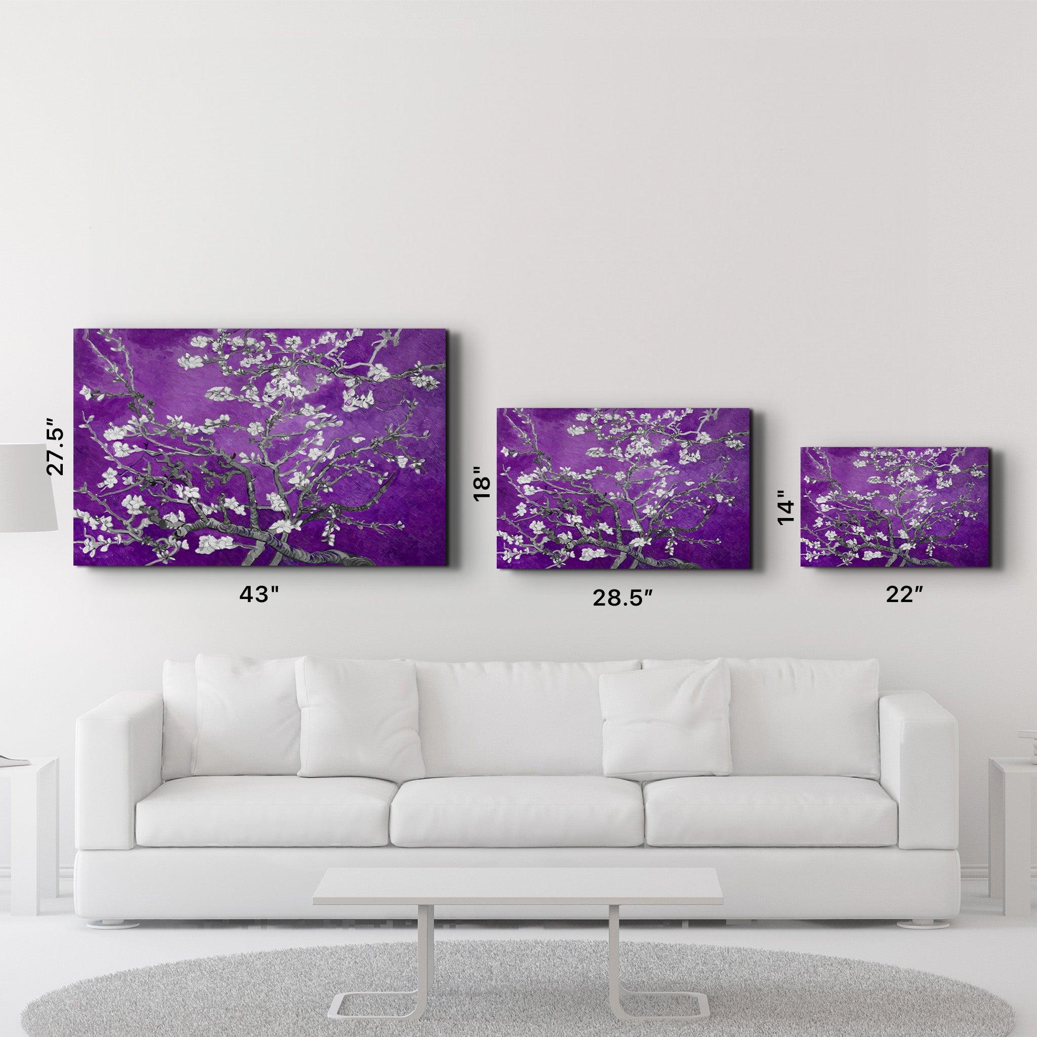 Abstract Flowers V4 | Glass Wall Art - ArtDesigna Glass Printing Wall Art