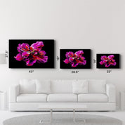 Purple Flower | Glass Wall Art - ArtDesigna Glass Printing Wall Art
