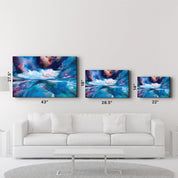 Blue Clouds | Glass Wall Art - ArtDesigna Glass Printing Wall Art