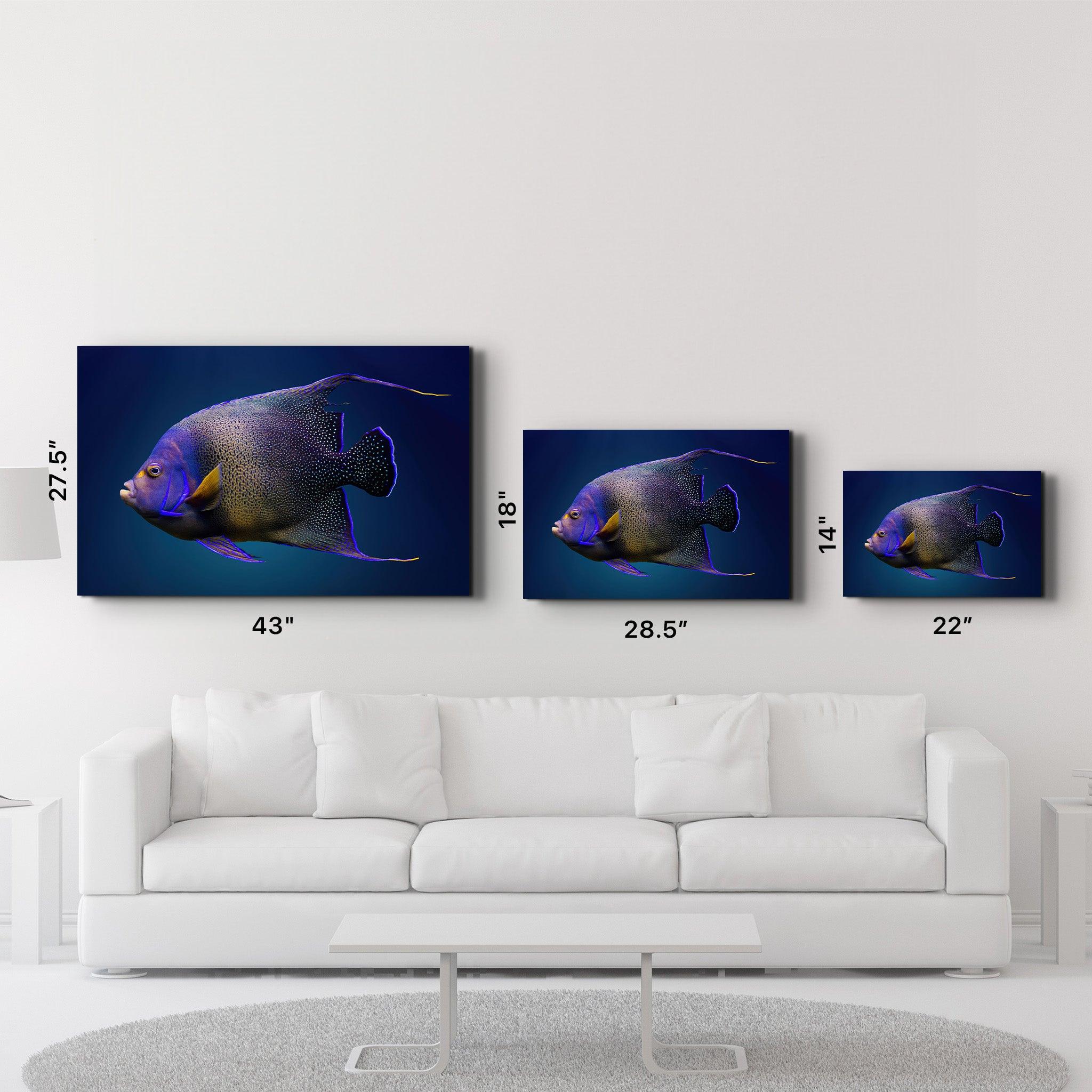 Exotic Fish | GLASS WALL ART - ArtDesigna Glass Printing Wall Art