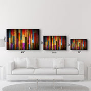 Painted Wood Glass Wall Art - Artdesigna