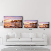 Pier 12 | Glass Wall Art - Artdesigna