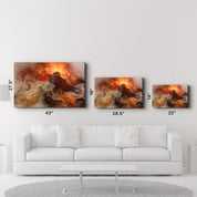 Lava | Glass Wall Art - Artdesigna