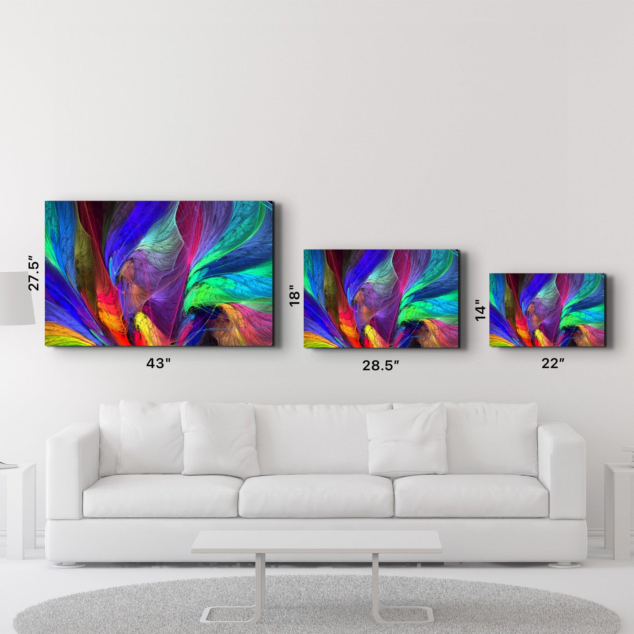 Colorized | Glass Wall Art - Artdesigna