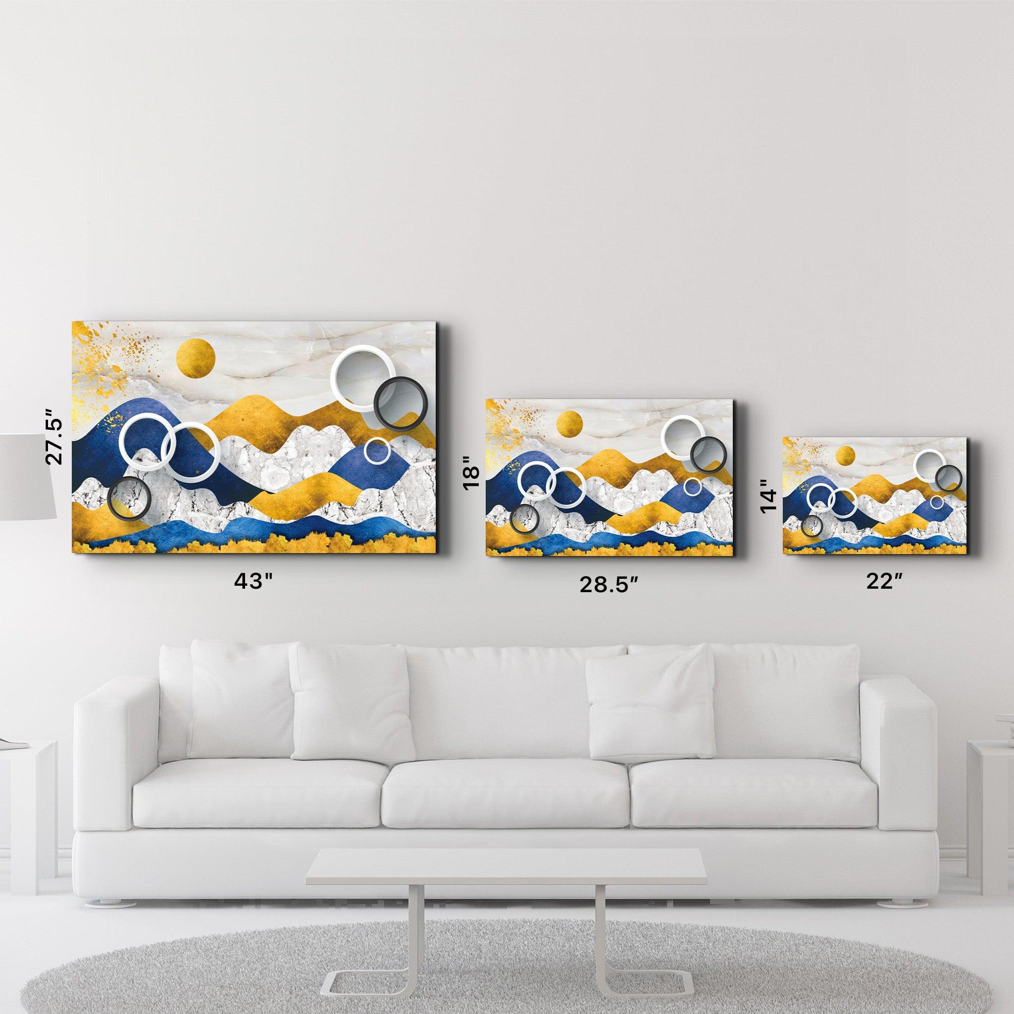 Abstract Landscape | Glass Wall Art - ArtDesigna Glass Printing Wall Art