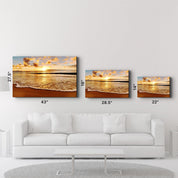 Ocean and Sunset V2 | Glass Wall Art - ArtDesigna Glass Printing Wall Art