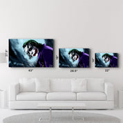 Joker V2 | Glass Wall Art - Artdesigna