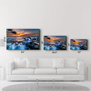 Catch the Sunset | Glass Wall Art - Artdesigna