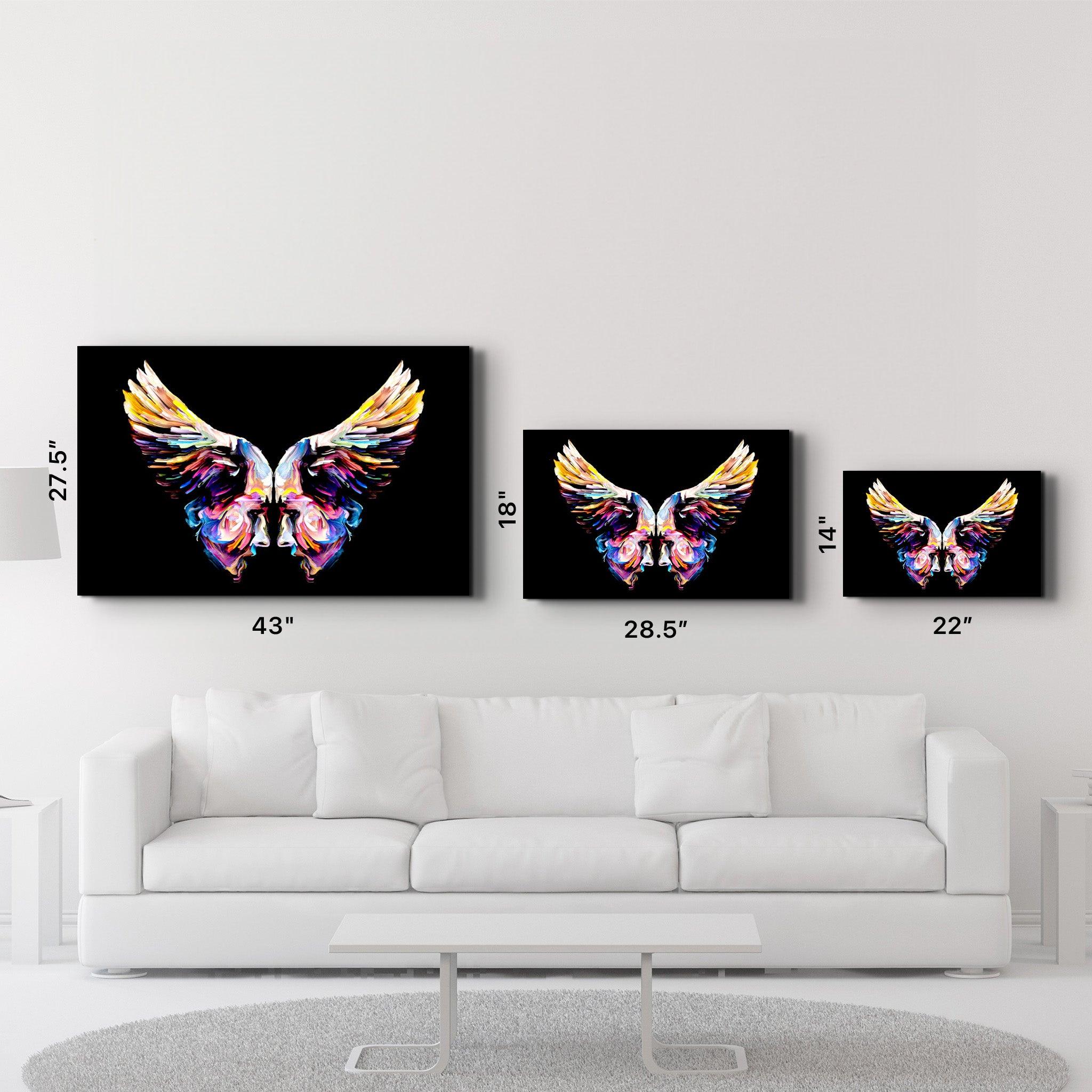 Angel Faces | Glass Wall Art - ArtDesigna Glass Printing Wall Art