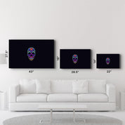 S-kull | Designer's Collection Glass Wall Art - ArtDesigna Glass Printing Wall Art