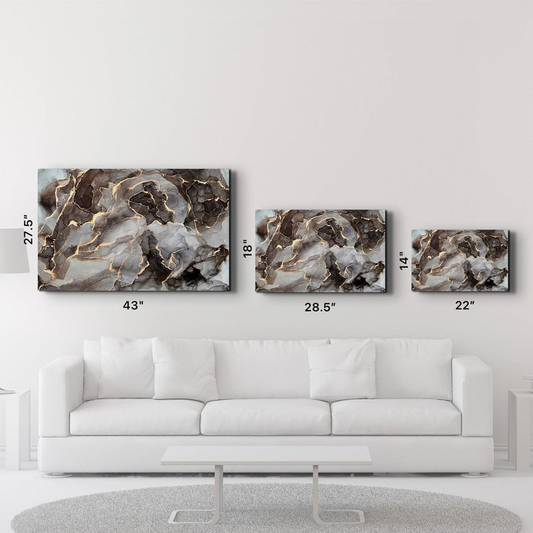 ・"Marble Collection H4"・Glass Wall Art - ArtDesigna Glass Printing Wall Art