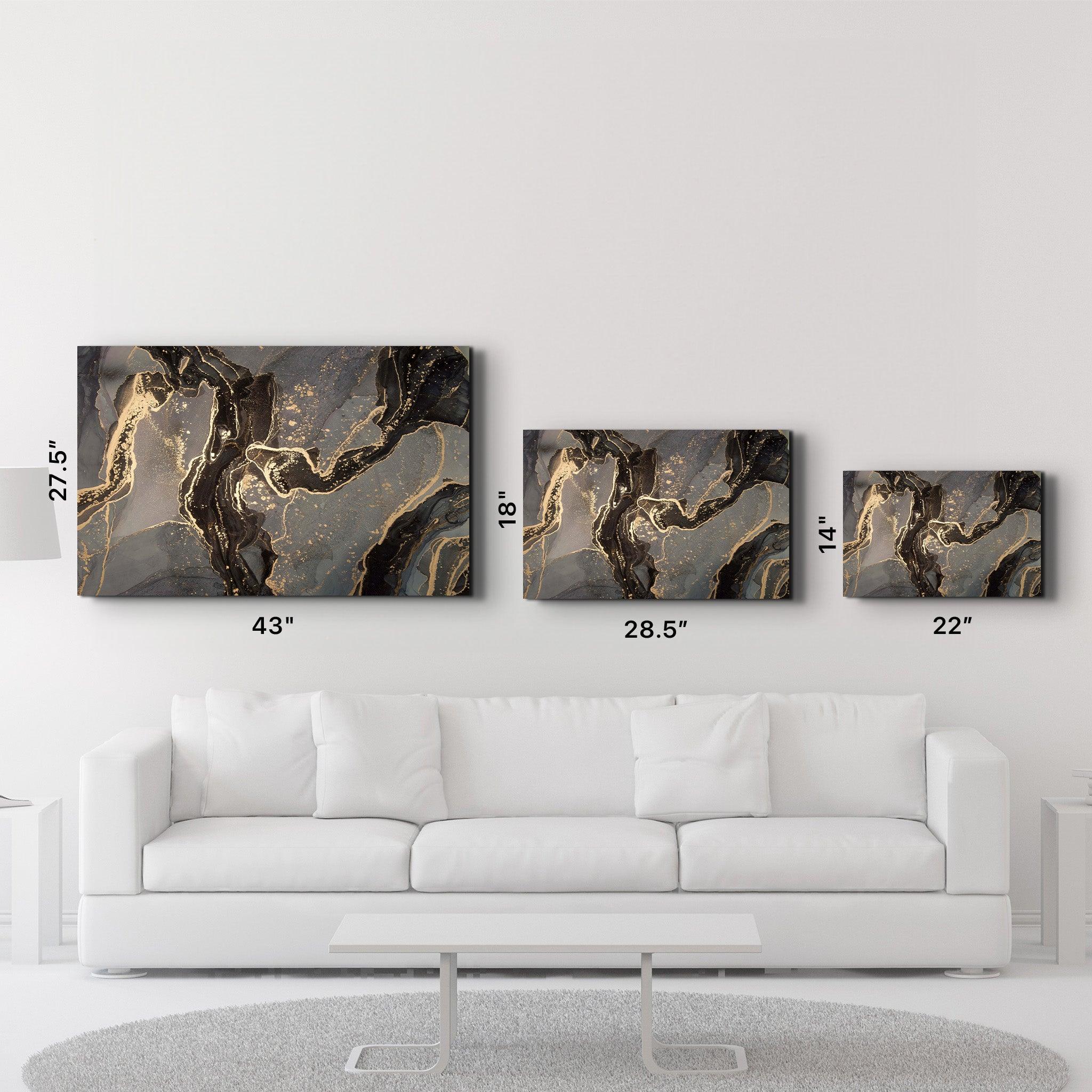 Marble Collection H27 | Glass Wall Art - Artdesigna