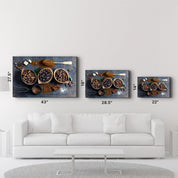 Coffee Beans | Glass Wall Art - Artdesigna