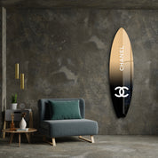 Iconic CC | Surfboard Glass Wall Art