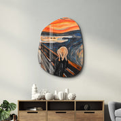The Scream – Amorphous Glass Wall Art