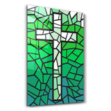 Cross | Designers Collection Glass Wall Art