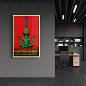 Align Your Chakras - Glass Wall Art