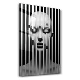 Behind the Bars 2 | Designers Collection Glass Wall Art