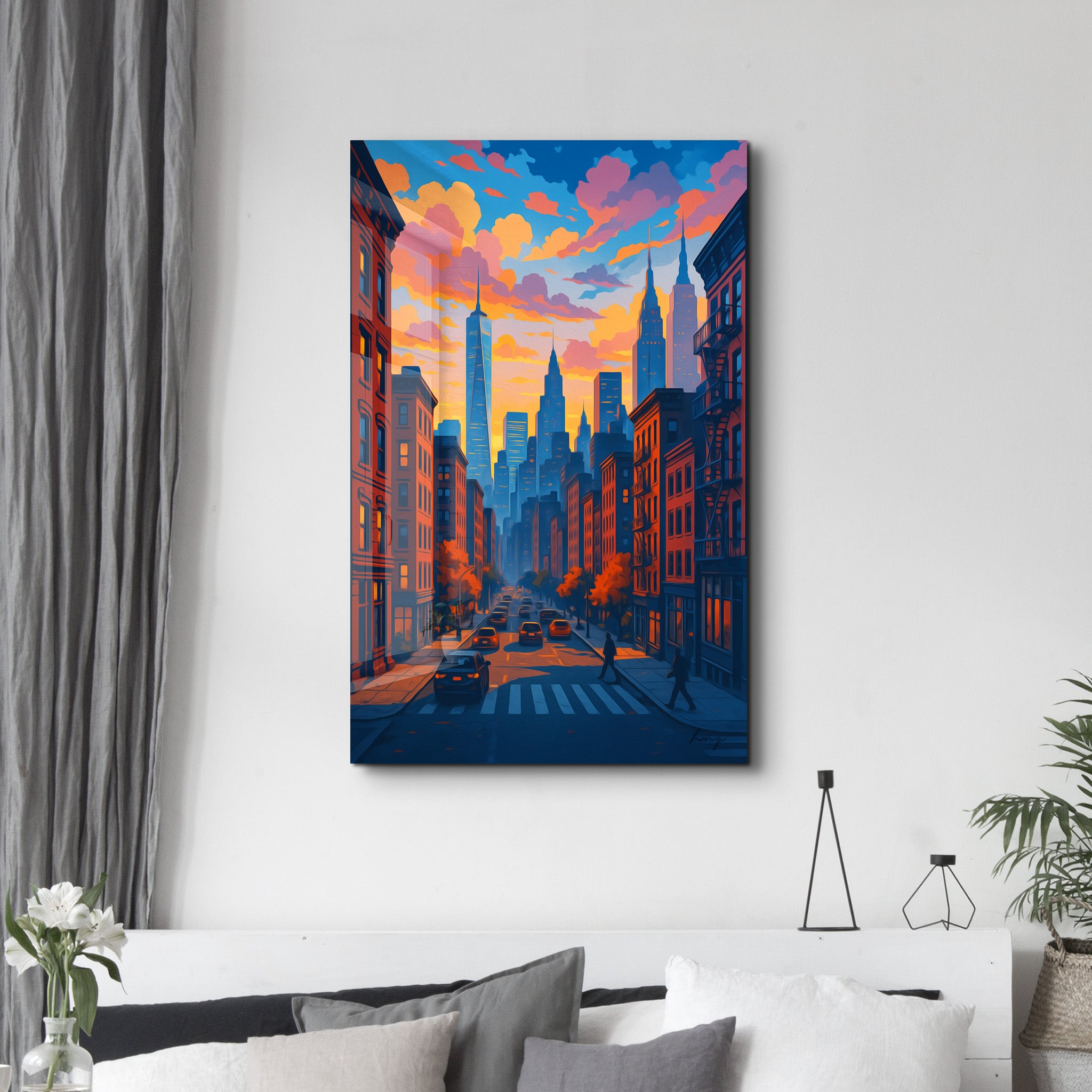 City of Dreams – Glass Wall Art by HMZ