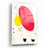 Colorful Modern Shapes 3 | Glass Wall Art