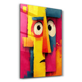 Faces of Feeling - Glass Wall Art