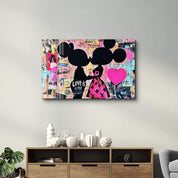 Love Is the Answer - Glass Wall Art