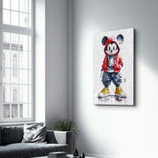 Mischief in the Streets - Glass Wall Art