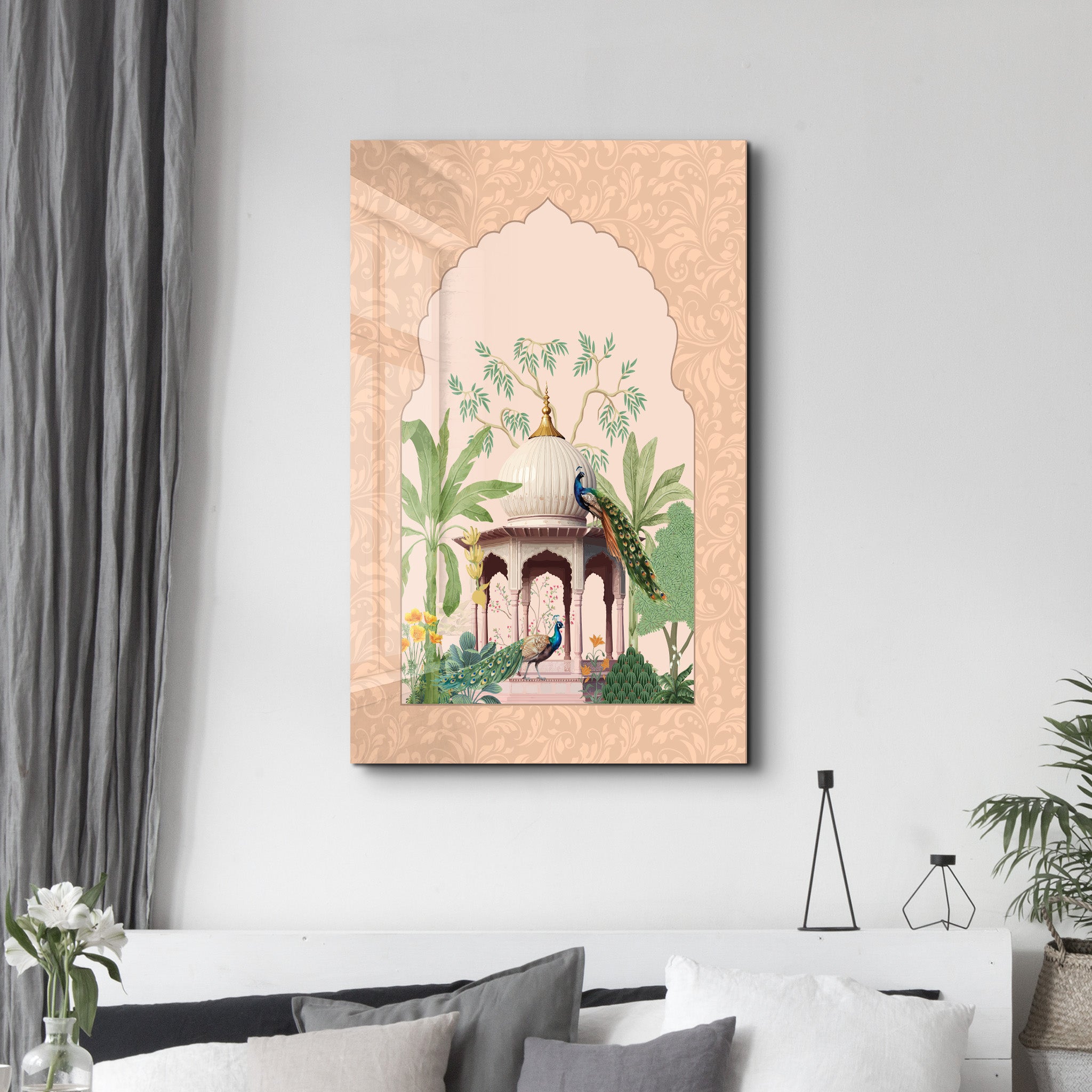 Palace Garden – Glass Wall Art