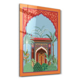 Palace Garden Serenity – Glass Wall Art