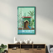 Palace Serenity – Glass Wall Art
