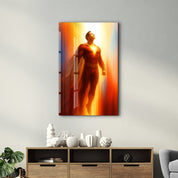 Power of Thunder – Glass Wall Art by HMZ