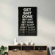 Productivity Spiral - Glass Wall Art