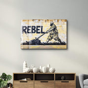 Routine Rebellion - Glass Wall Art