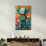 Street Energy - Pop Graffiti Glass Wall Art