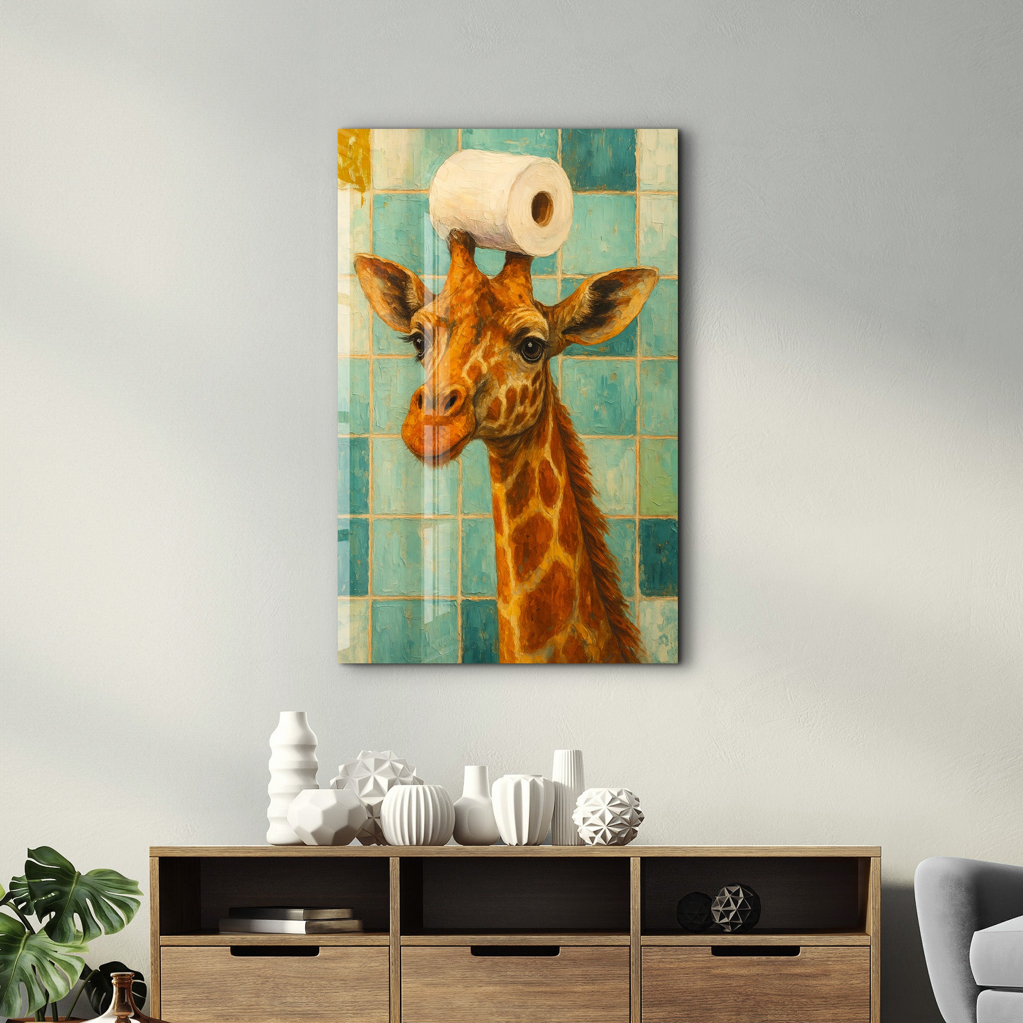 Tall Order – Glass Wall Art