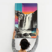 The Cascade Spectrum – Glass Wall Art