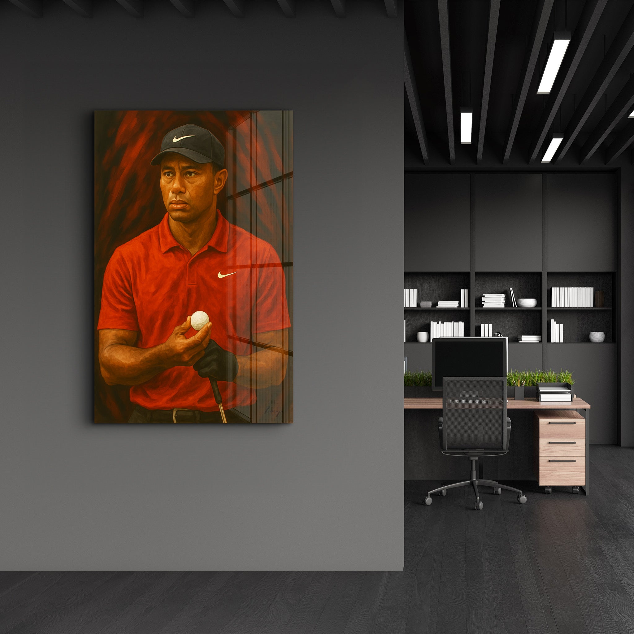 The Closer – Glass Wall Art by HMZ