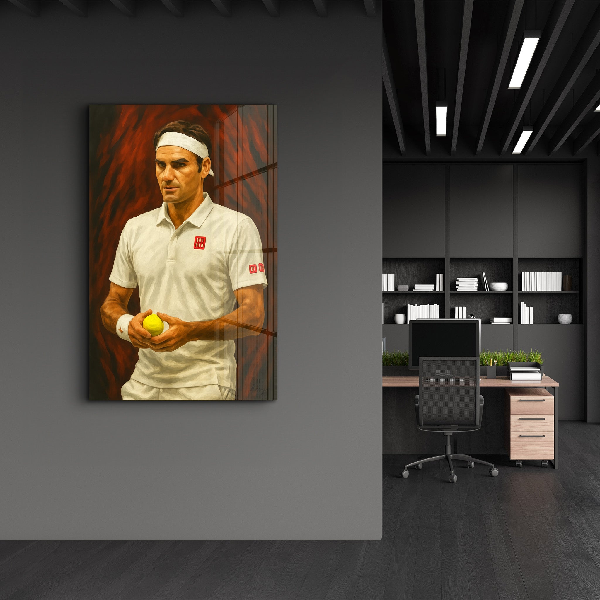 The Elegance – Glass Wall Art by HMZ