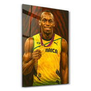 The Lightning – Glass Wall Art by HMZ