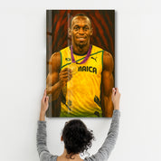 The Lightning – Glass Wall Art by HMZ