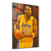 The Mamba – Glass Wall Art by HMZ