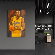 The Mamba – Glass Wall Art by HMZ