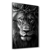 The Path of Strength - Glass Wall Art