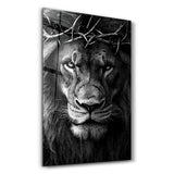 The Path of Strength - Glass Wall Art