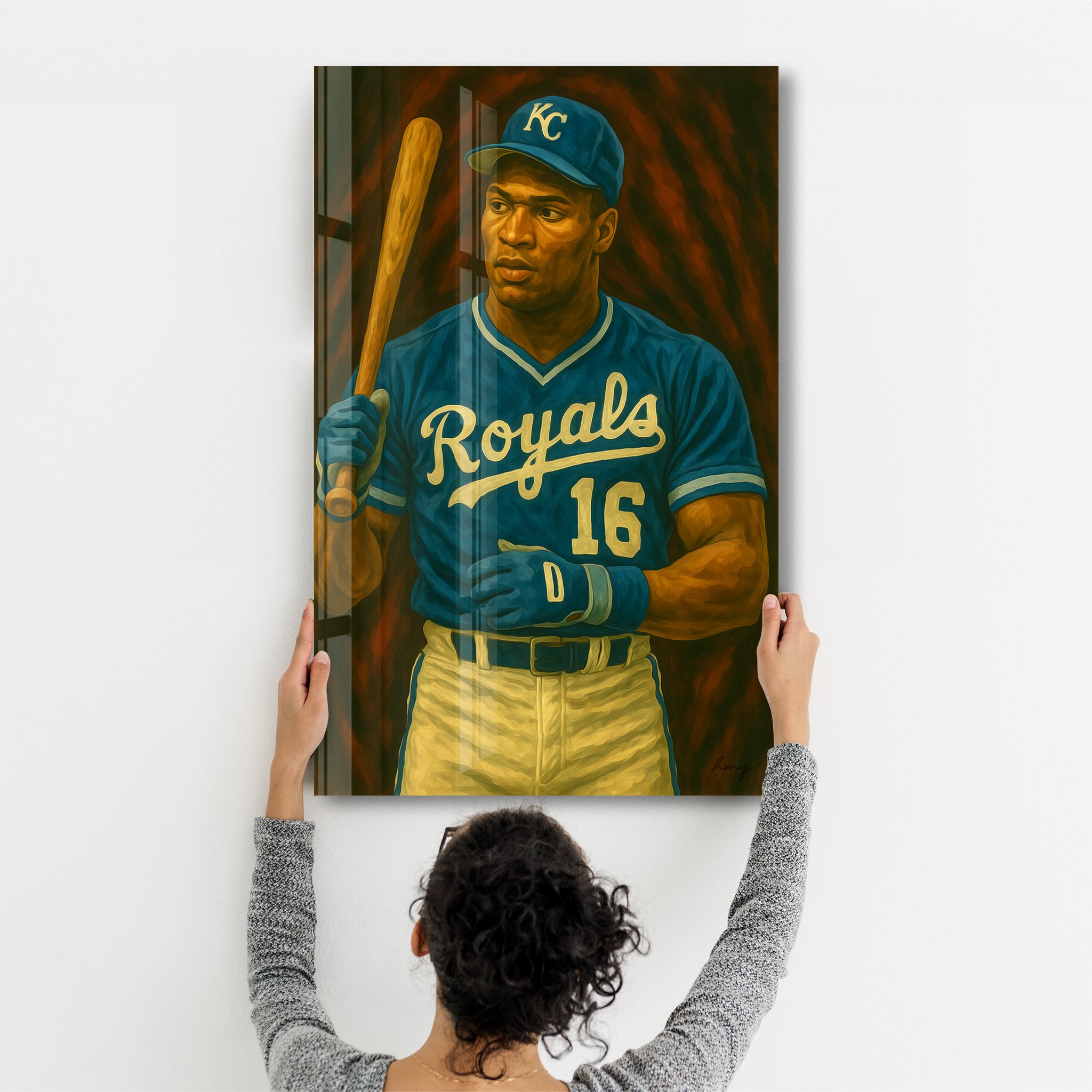 The Phenomenon – Glass Wall Art by HMZ