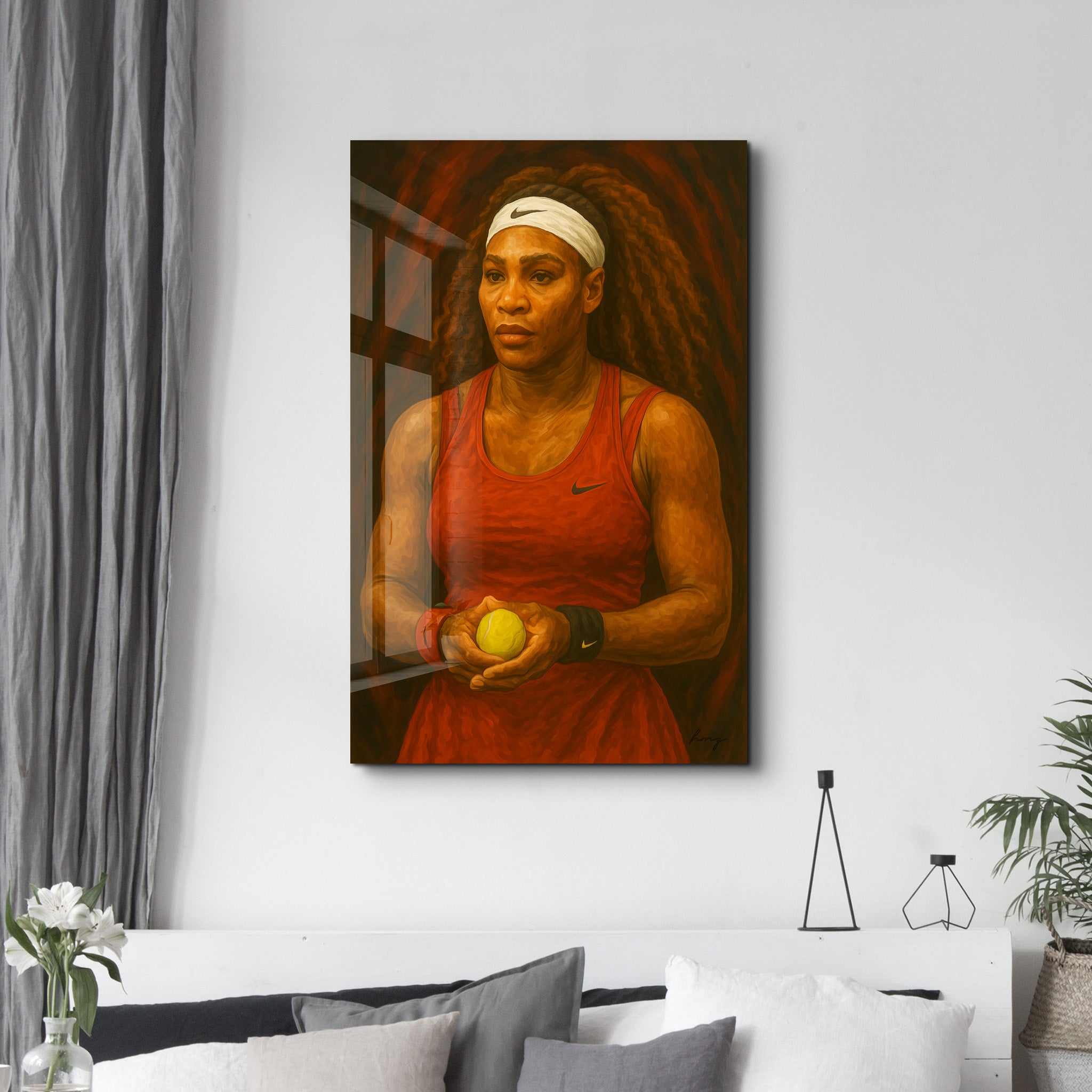 The Power – Glass Wall Art by HMZ